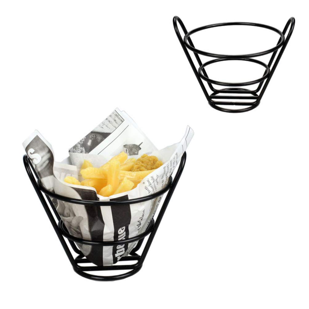 DOITOOL French Fry Stand Holder - Snacks Cone Stand for French Fries, Hot Dogs, and Onion Rings - Perfect for Parties, Food Trucks, and Home Use
