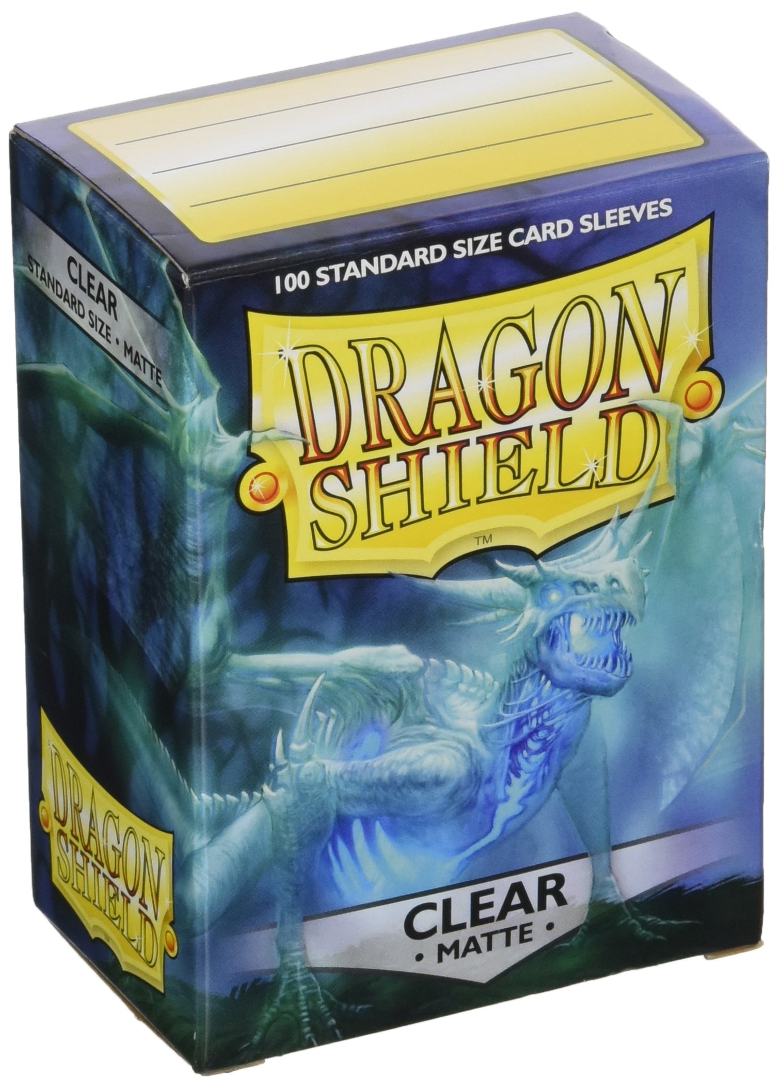 Dragon Shield Clear Card Sleeves (100 Count) - Premium Protection for Trading Cards, Board Games & Collectibles | Perfect for MTG, Pokemon & Yu-Gi-Oh Players