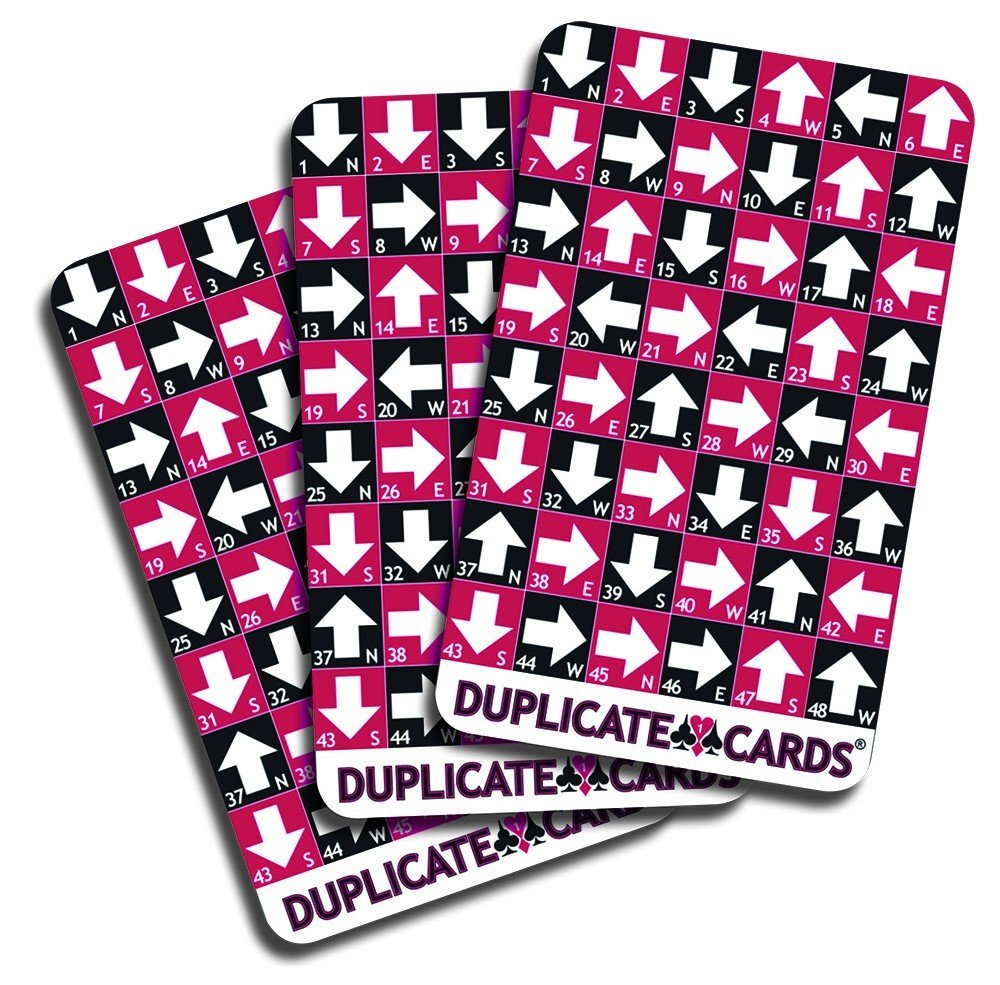 Baron Barclay One-Table Duplicate Bridge Playing Cards - 48 Deals Per Deck for Bridge Tournaments & Home Game Nights