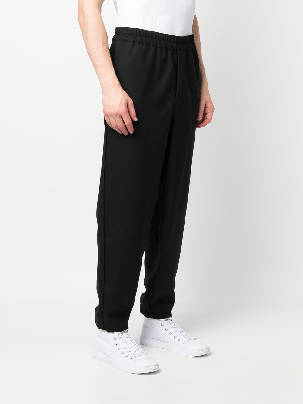 Comme des Garcons Black Trousers for Men & Women - Stylish High-Waisted Pants for Office, Party & Casual Wear