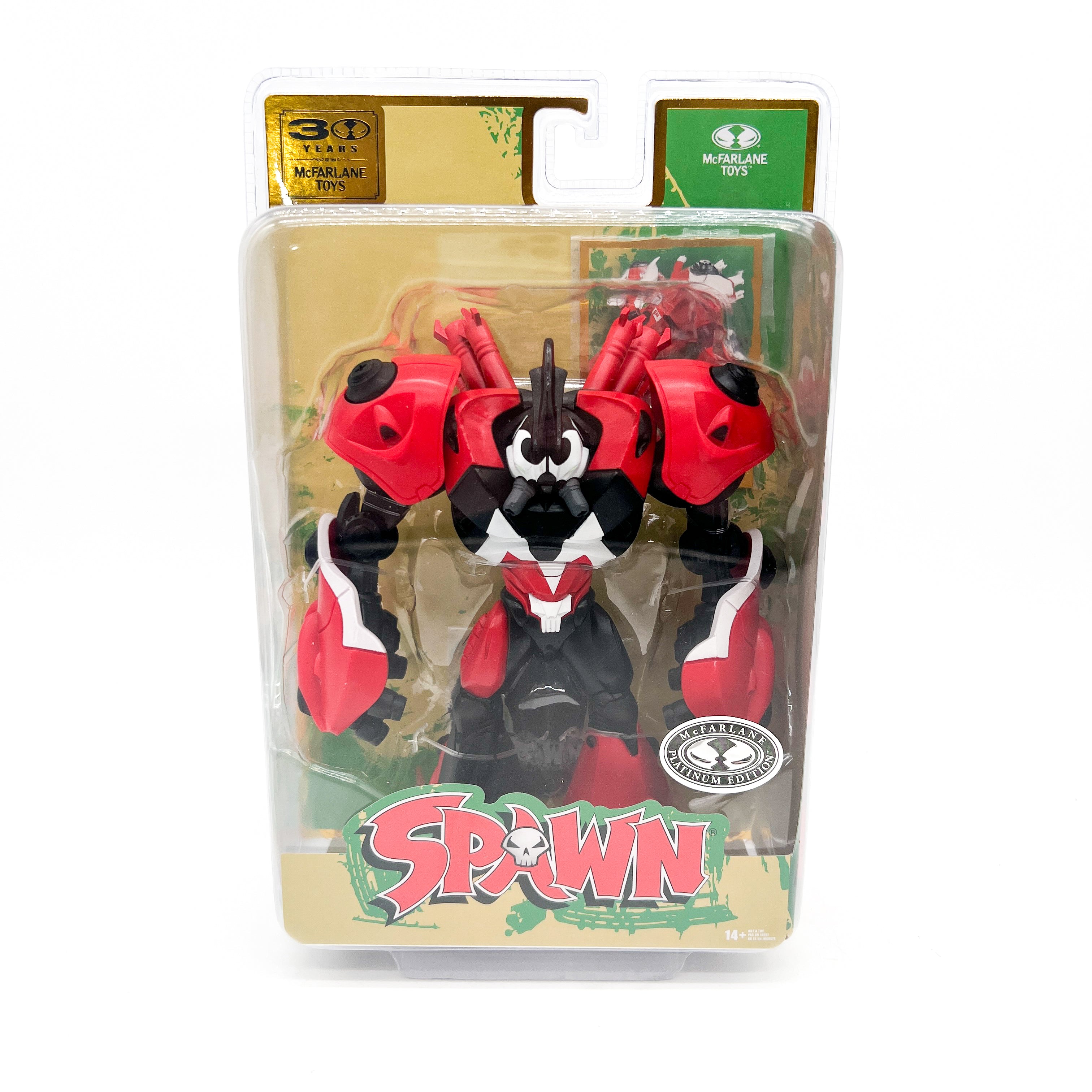 Spawn Robot Wars Platinum Edition Action Figure - Collectible Toy for Fans, Gifts & Display - Perfect for Comic Con, Gaming Battles & Action Figure Collections