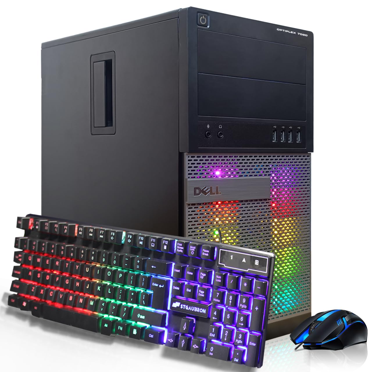 Dell Optiplex 7020 Gaming PC - i7 4th Gen, GT 1030, 16GB RAM, 512GB SSD for Home & Office