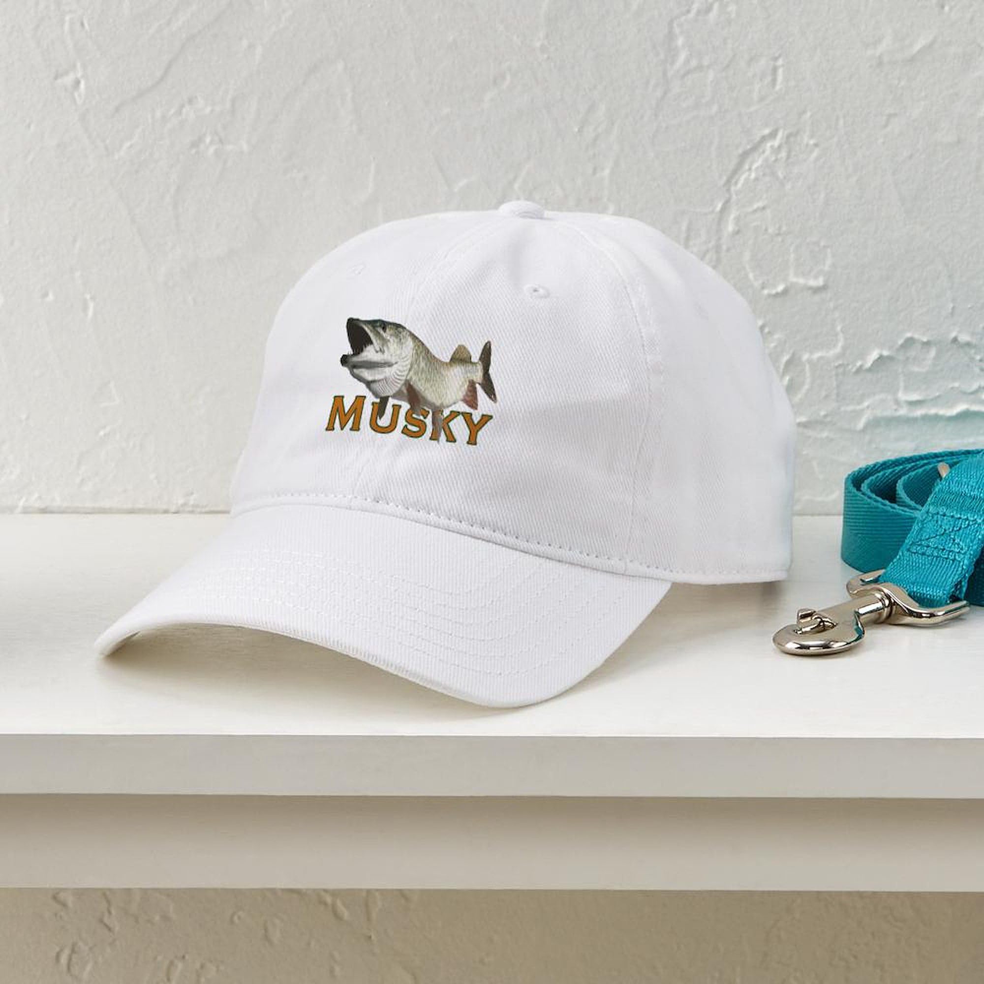 Monster Musky Adjustable Baseball Cap for Fishing & Outdoor