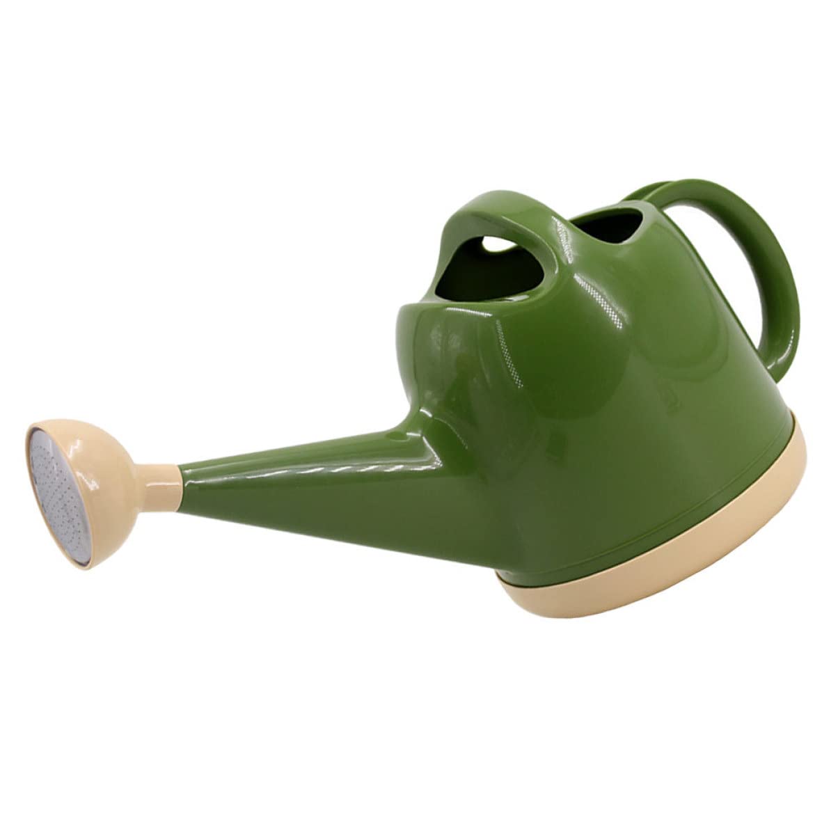 HANABASS 4L Large Capacity Thickened Plastic Watering Can - Garden Spray Kettle with Long Spout for Indoor/Outdoor Plants, Flowers, and Lawn Care