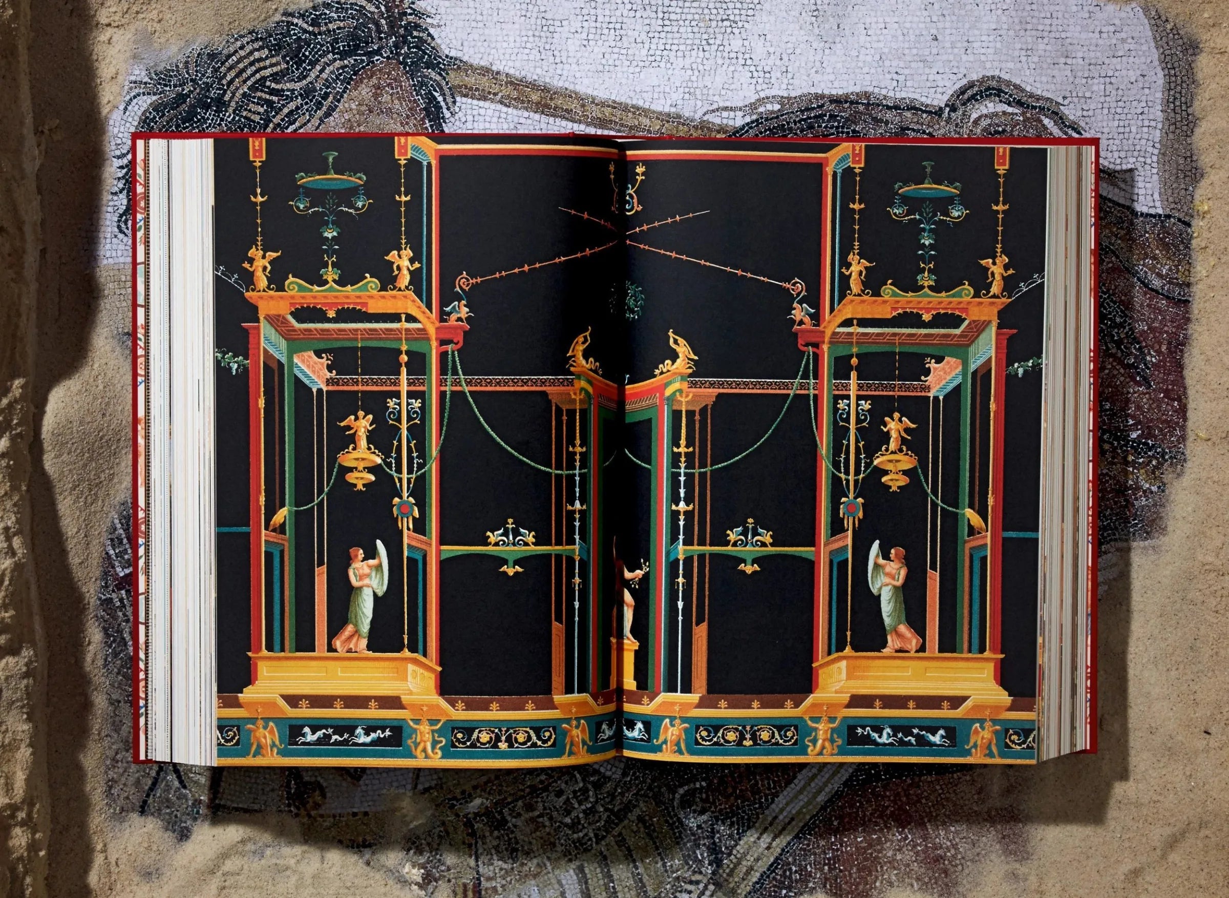 Fausto & Felice Niccolini - Houses and Monuments of Pompeii: Ancient Roman Architecture Book | Perfect for History Lovers, Archaeology Enthusiasts & Home Decor Inspiration