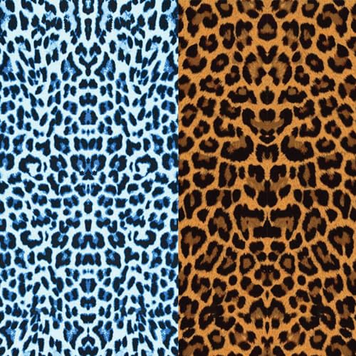 Blue & Gold Cheetah