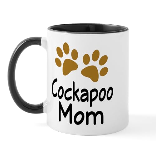 White/Black Inside - Cute Cockapoo Mom Mug