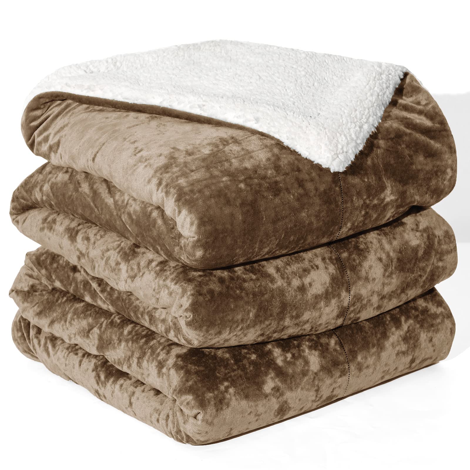 Premium Sherpa Fleece Blanket King Size 108