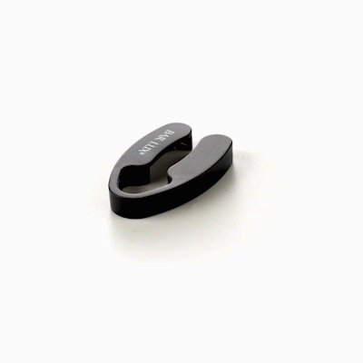 Premium Black Plastic Wine Foil Cutter - Bar Lux Brand (1 Count) - Perfect for Home Bars, Restaurants & Wine Tasting Events