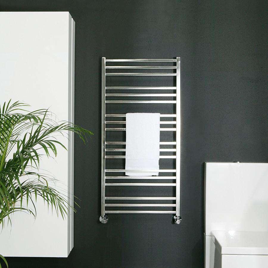 Tuzio Avento Hardwired or Plug-in Bathroom Towel Warmer - 19.5