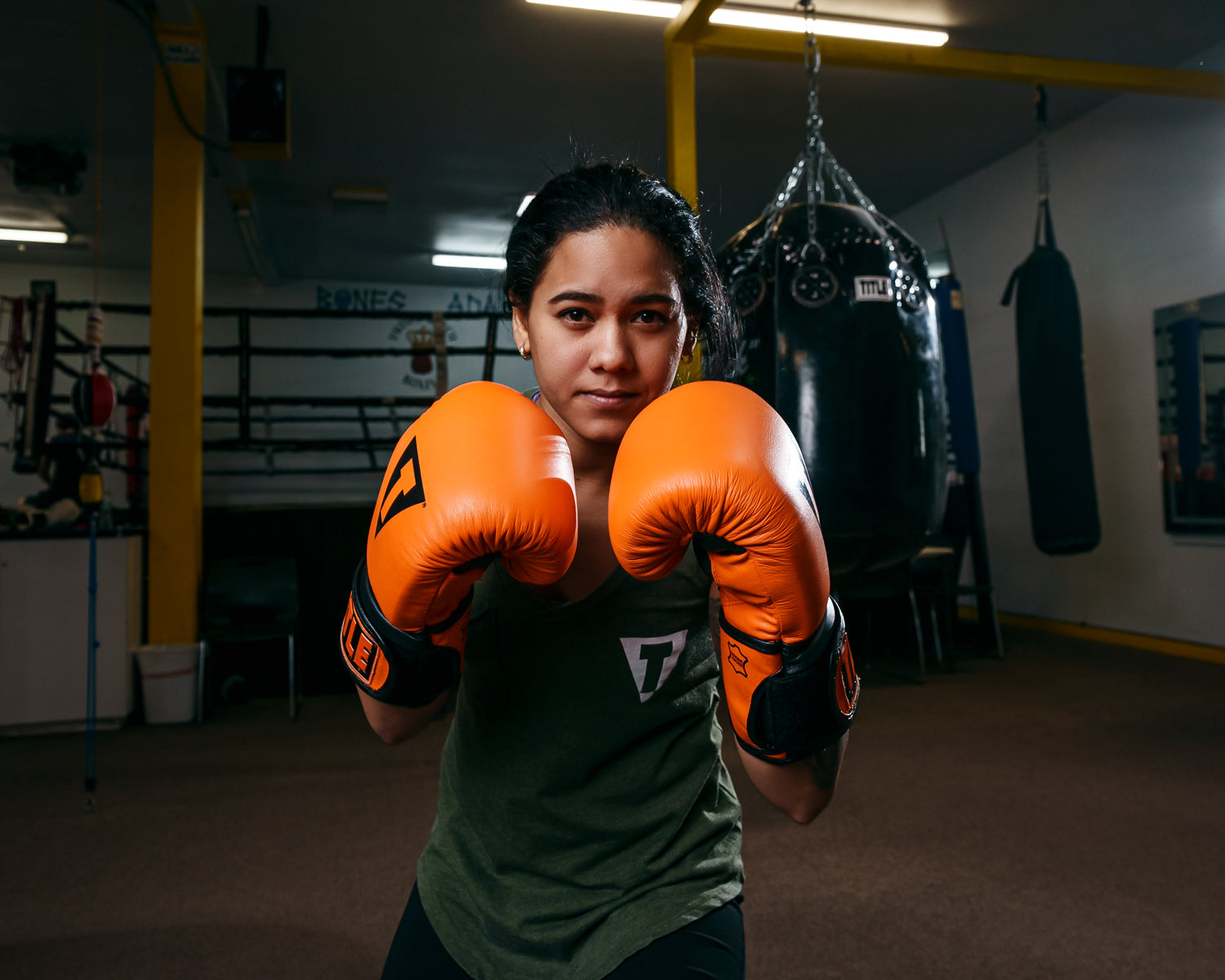 TITLE Boxing Dauntless Training Boxing Gloves for Men & Women - Premium MMA, Kickboxing, and Heavy Bag Workouts - Ideal for Gym, Home Training, and Fitness Enthusiasts