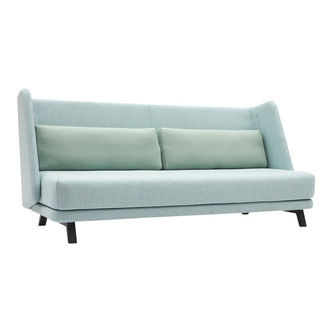 Busk Hertzog Jason Convertible Sofa Bed - Softline Comfort Sleeper Sofa for Small Spaces, Guest Room & Apartment Living