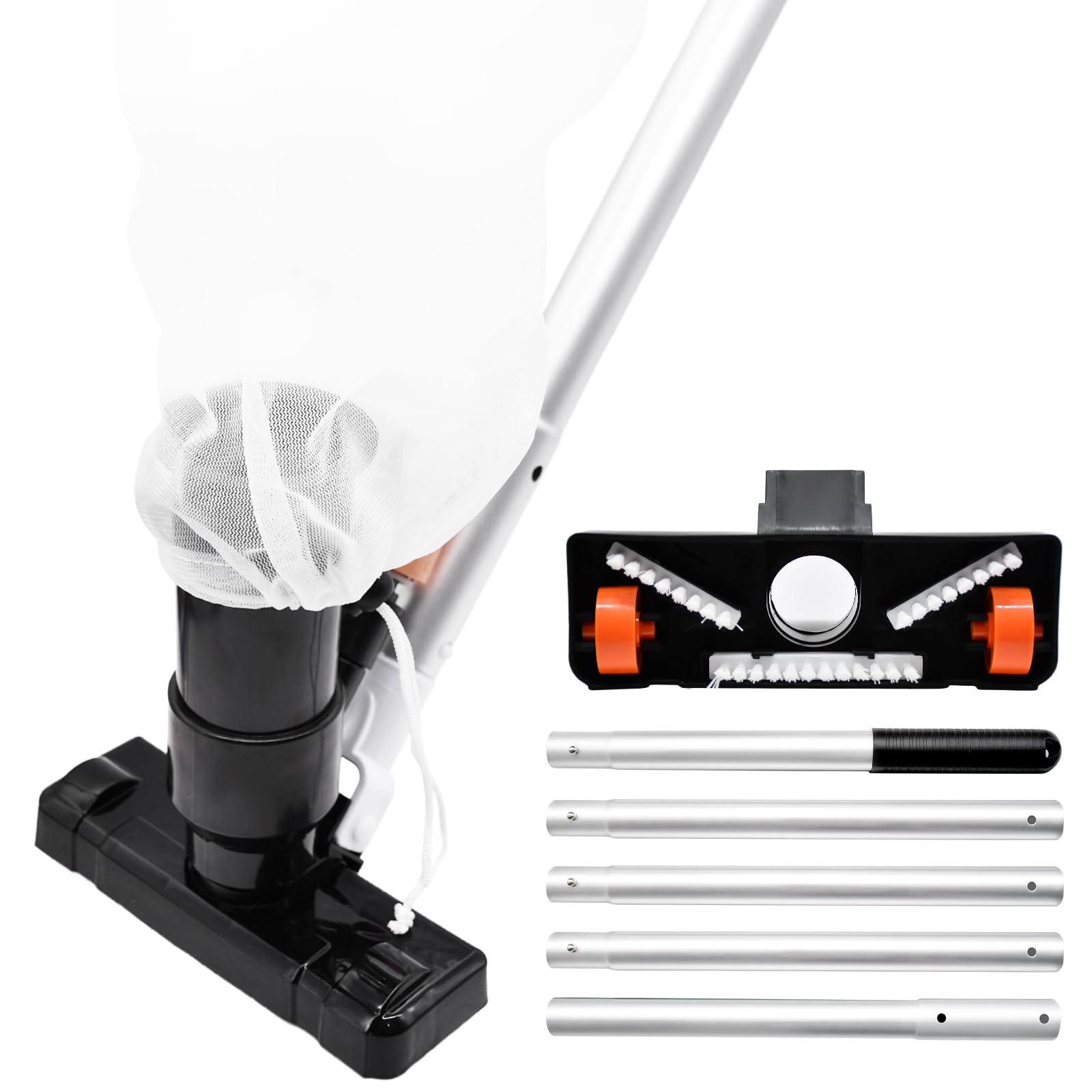 2024 Upgraded Handheld Pool Vacuum Cleaner for Above Ground Pools - 70