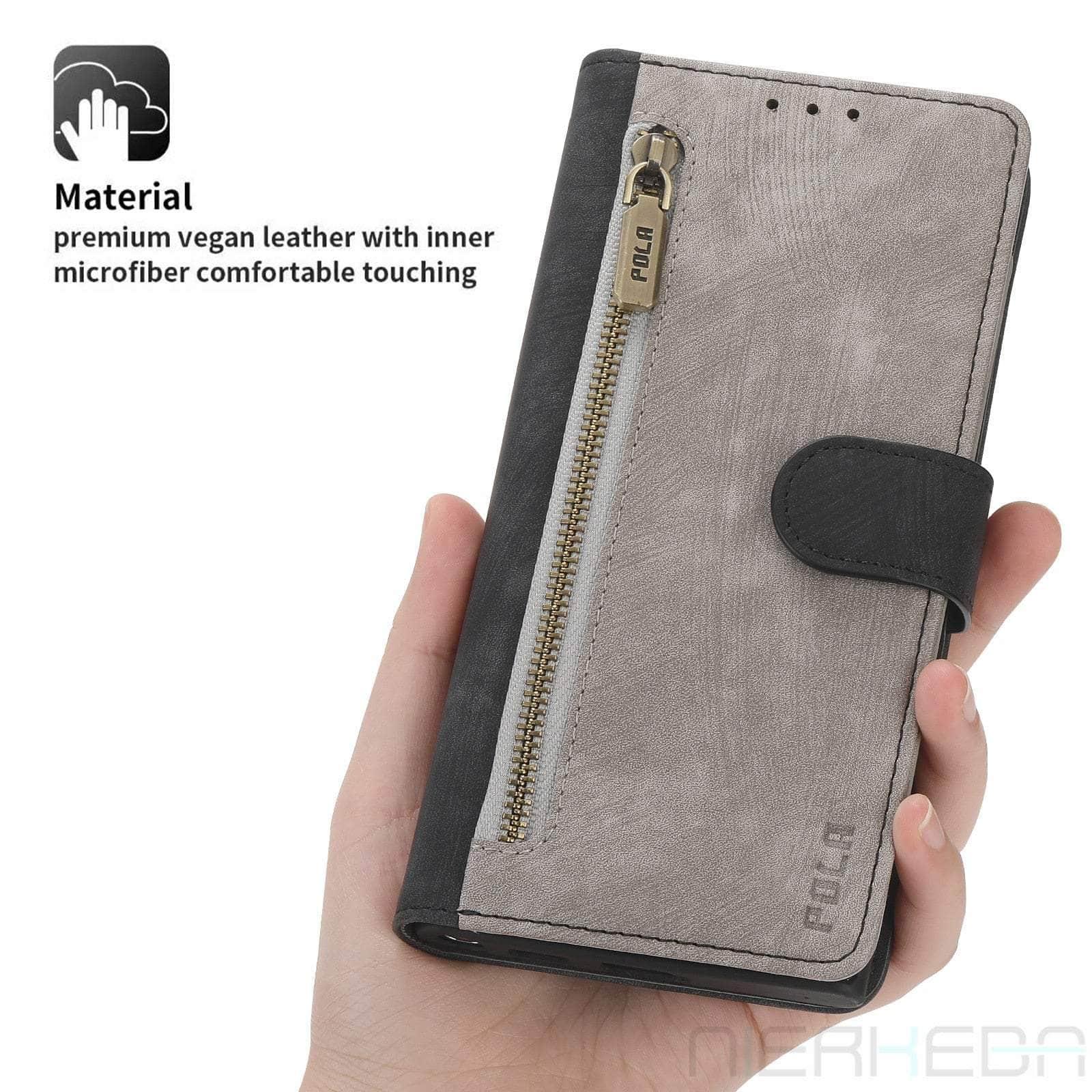 Samsung Galaxy A24 Anti-Theft Leather Phone Case with Brush Texture - Perfect for Travel, Commuting & Daily Protection