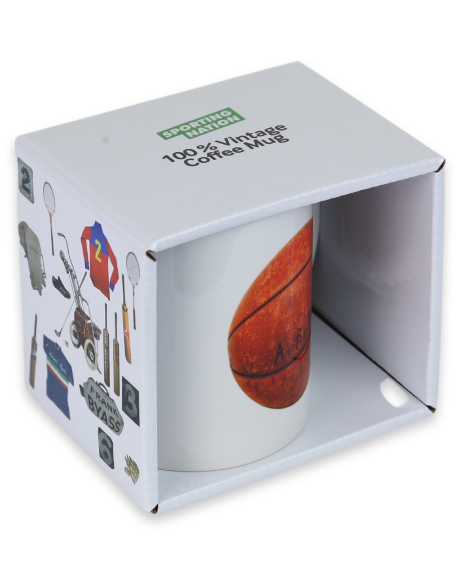 Basketball Themed Coffee Mug - Perfect for Basketball Fans & Gifts - Ideal for Home, Office & Game Day Use