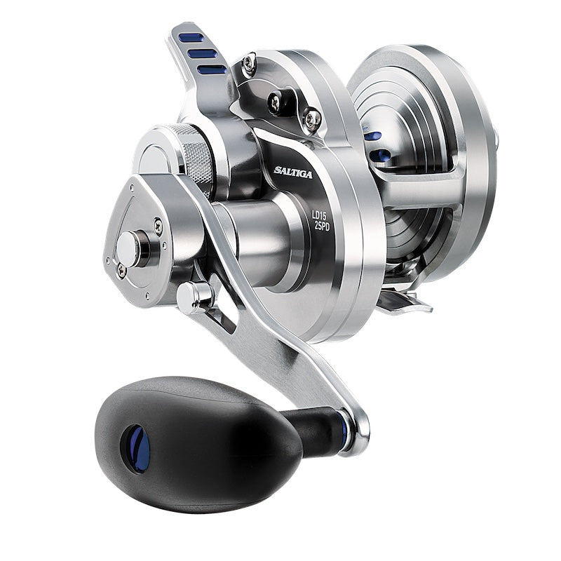 Daiwa Saltiga Two Speed Lever Drag Conventional Reel - High Performance Saltwater Fishing Reel for Offshore & Big Game Fishing