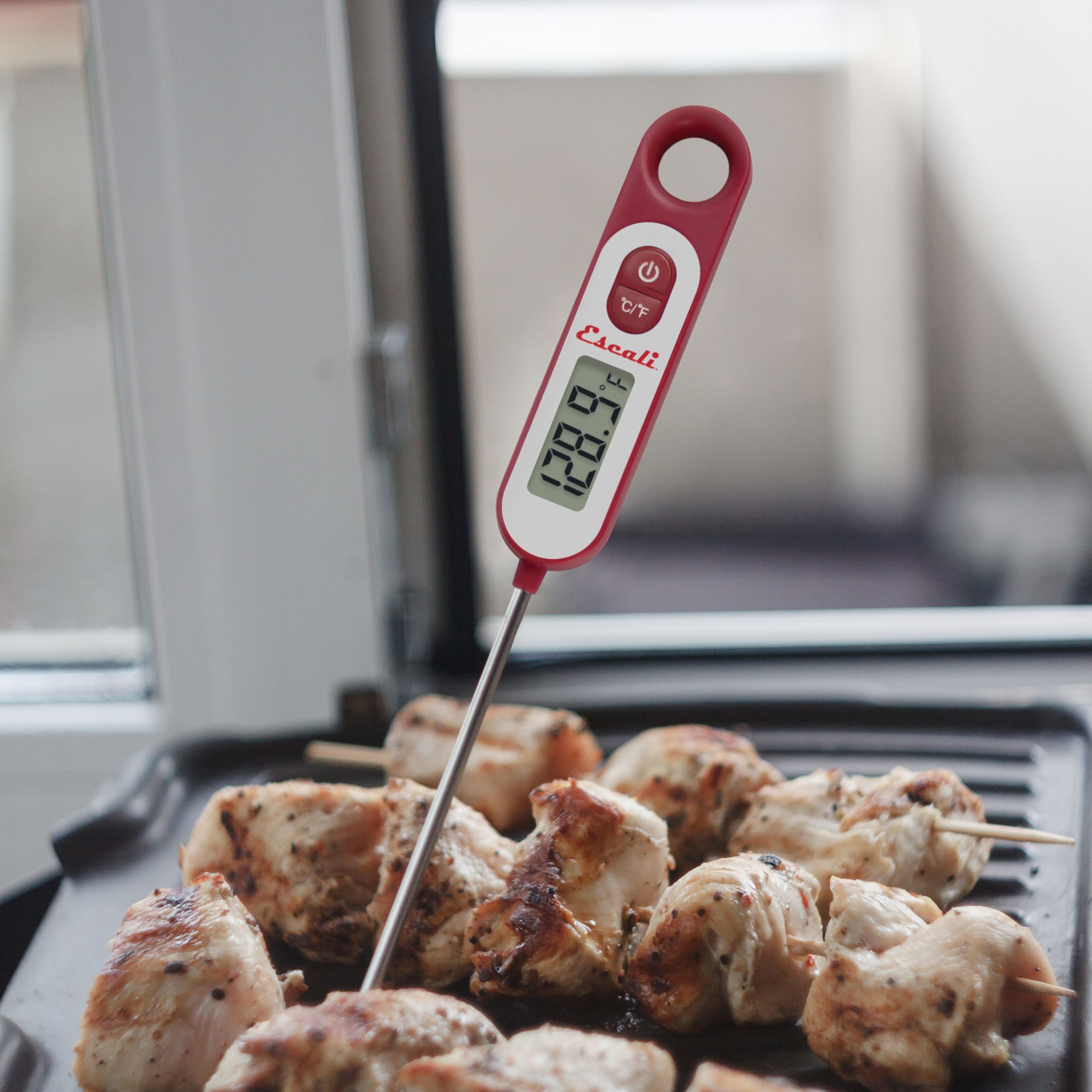 18 Pack Digital Long Stem Thermometer for Cooking, BBQ, Meat, Candy & Home Brewing - Accurate Kitchen & Food Temperature Probe