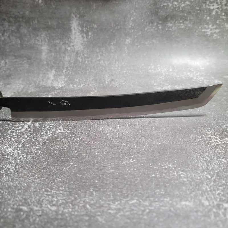 Premium Kyohei Shindo Blue #2 Kurouchi 270mm Sakimaru Gyuto Japanese Chef Knife - High Carbon Steel Blade for Sushi, Meat & Vegetable Cutting - Professional Kitchen & Home Cooking Essential
