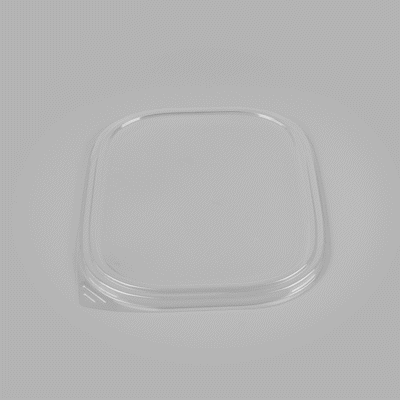 Bento Tek Rectangle Clear Plastic Lids - 50 Pack for 51 oz Bento Boxes | Durable & Airtight Food Storage | Perfect for Meal Prep, Lunch Boxes & Office Snacks