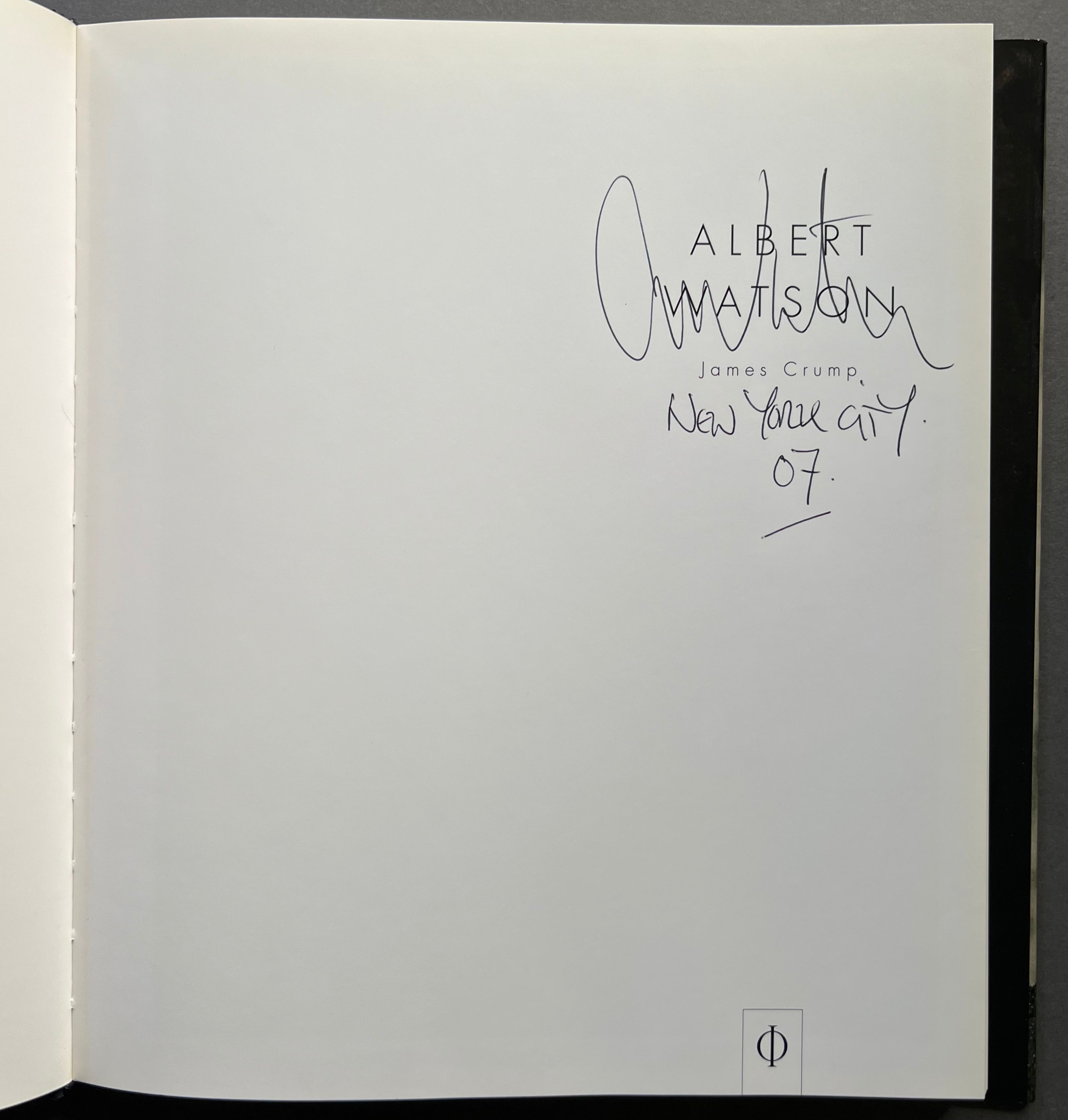 Albert Watson & James Crump Photography Books - Art, Fashion & Celebrity Portraits | Collectible Coffee Table Books for Home Decor, Gift Ideas & Photography Enthusiasts