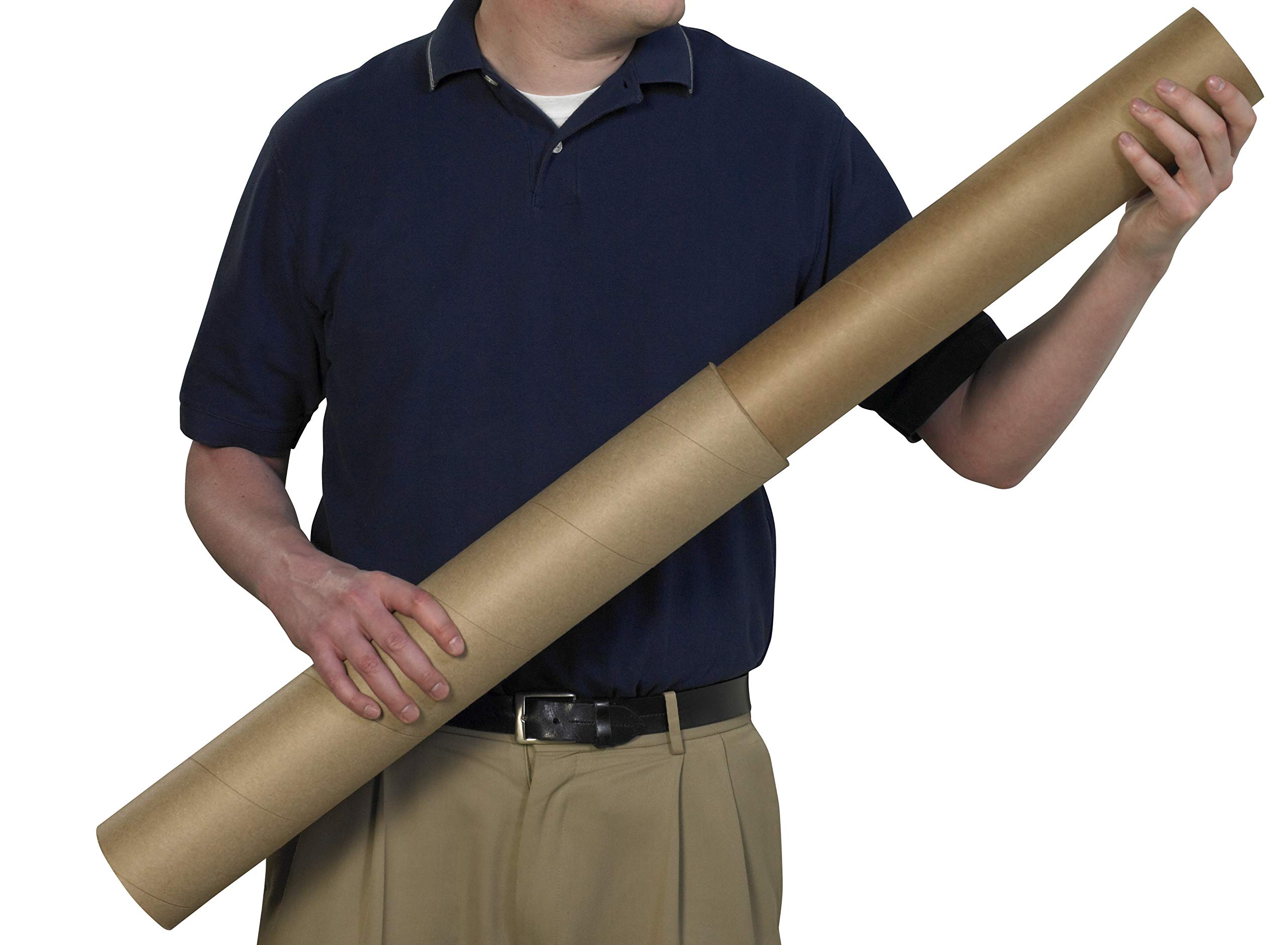 Tape Logic TLP32512AT Adjustable Kraft Paper Tubes 3 1/4