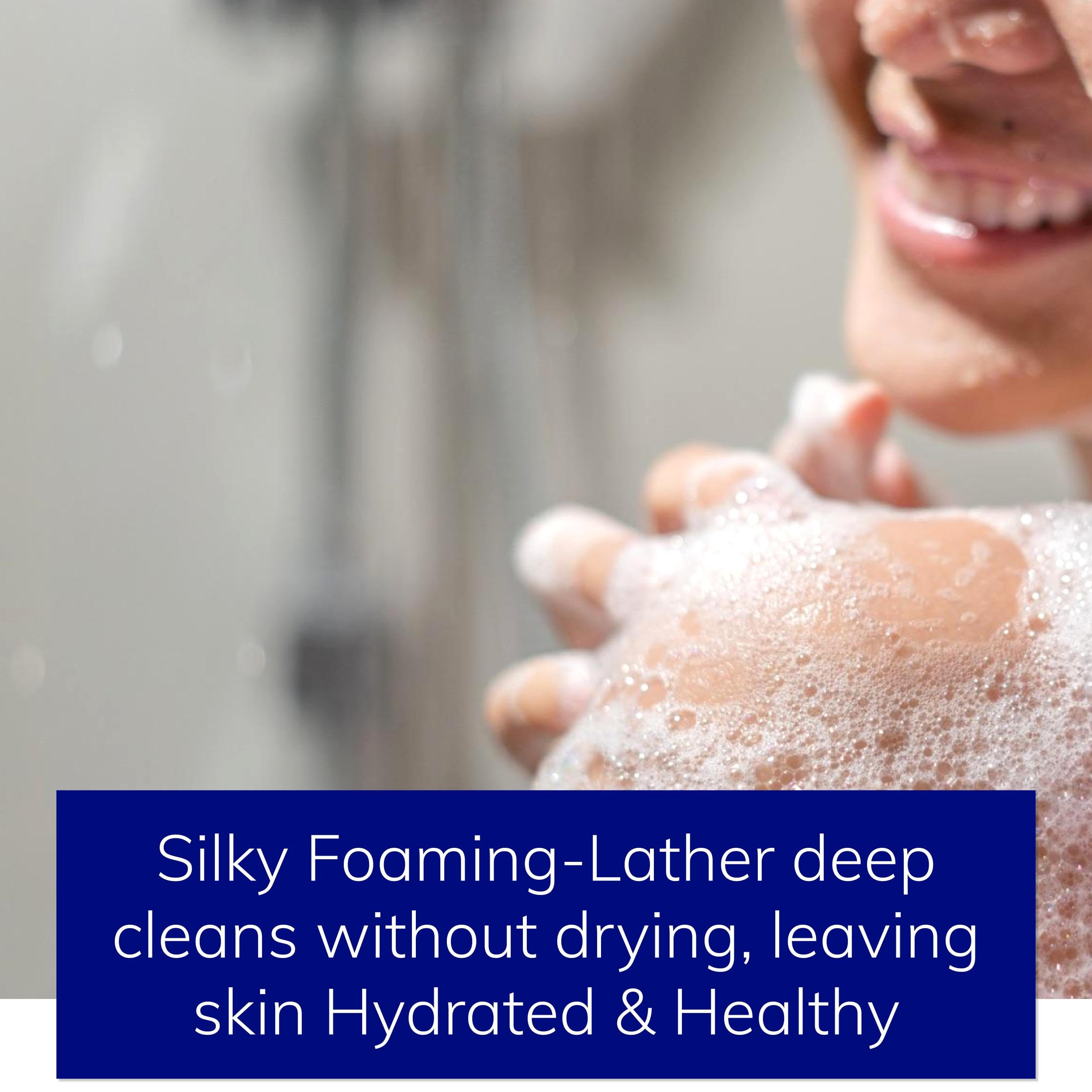 Natural Body Wash for Sensitive Skin - Sulfate-Free, Hydrating & Gentle Shower Gel | Deep Cleansing Foam Lather for Men & Women | Handcrafted in Small Batches | Perfect for Daily Use & Dry Skin Care