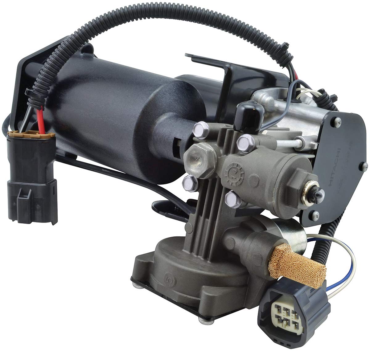 Hitachi CMP0002 Air Suspension Compressor - Replacement for Trucks & SUVs - Heavy Duty Air Pump for Smooth Ride - Perfect for Off-Roading, Towing & Daily Commuting