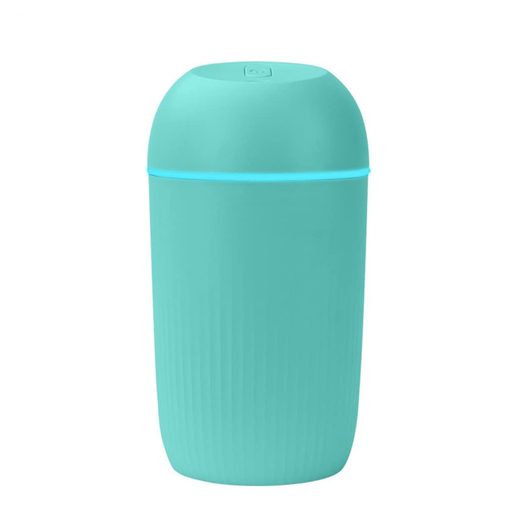 yestGE 300ml Ultrasonic Cool Mist Humidifier - Quiet Desktop Humidifier with Colorful LED Night Light, USB Aroma Diffuser for Essential Oils - Perfect for Home, Office, Nursery & Car Use | Portable Air Humidifier for Dry Skin, Allergies & Better Sleep