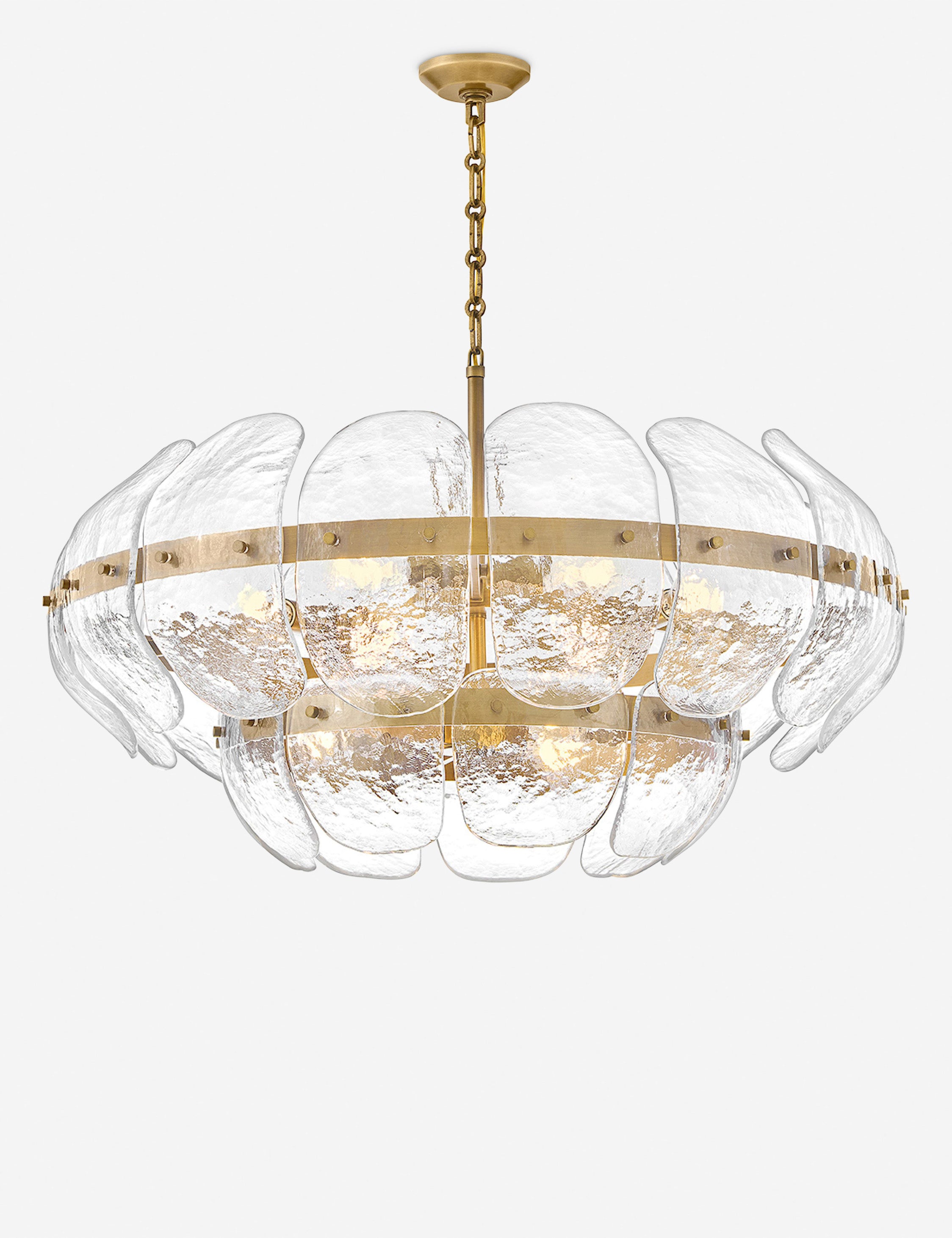 Bascom 3-Tier Crystal Chandelier - Elegant Dining Room Lighting Fixture for Modern Home Decor | Perfect for Living Room, Bedroom, and Entryway