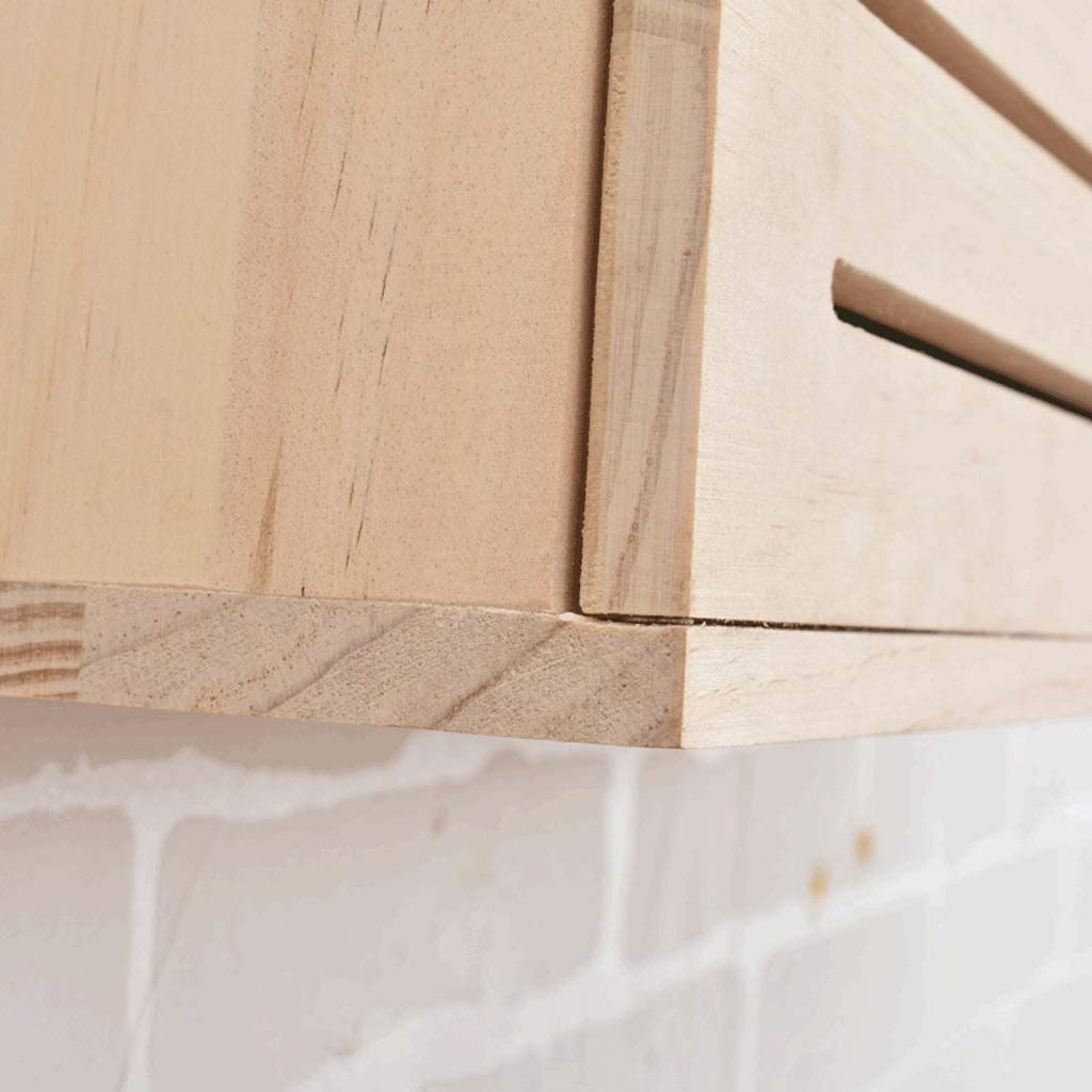 Wireless WiFi Router Shelf - Wooden Wall-Mounted Storage Box for Router & Set-Top Box | Living Room & Office Organization | Creative Decorative Cover with Cable Management