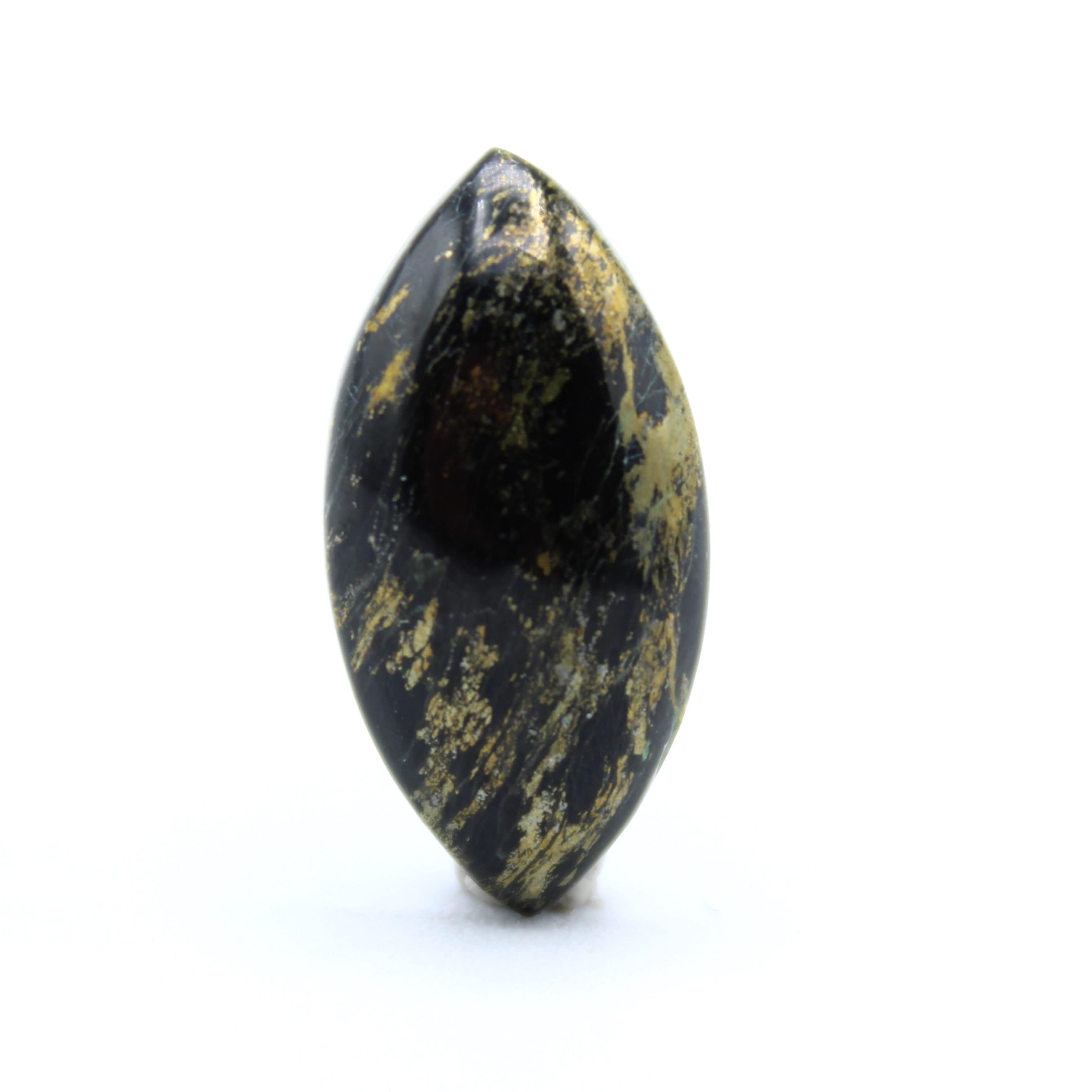 Natural Apache Gold Cabochons for Jewelry Making - Handcrafted Gemstones for Necklaces, Rings & Bracelets | Perfect for DIY Crafting & Gifts