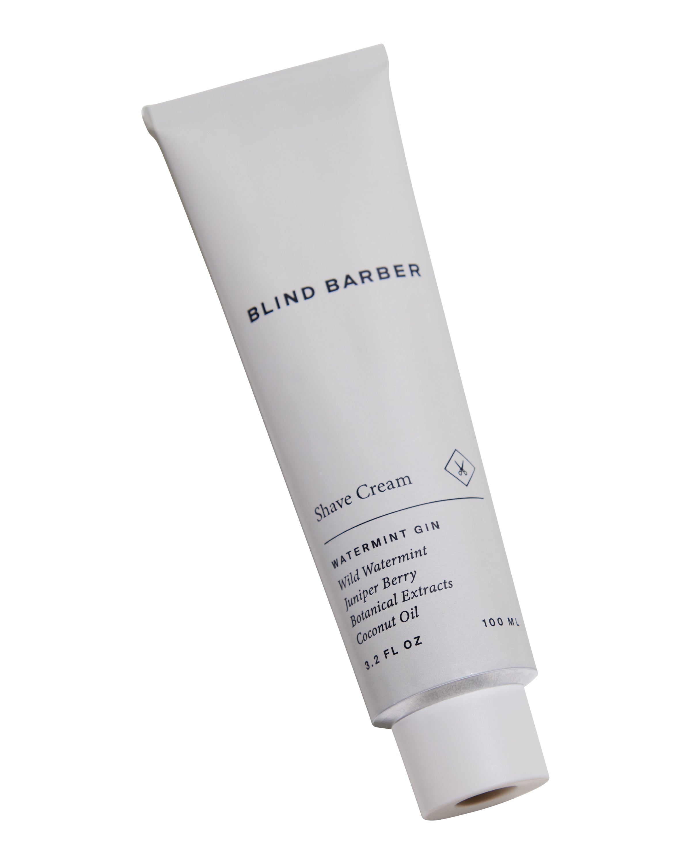 Watermint Gin Shave Cream for Men - Natural & Refreshing Shaving Gel with Botanical Extracts - Perfect for Sensitive Skin & Daily Grooming Routine