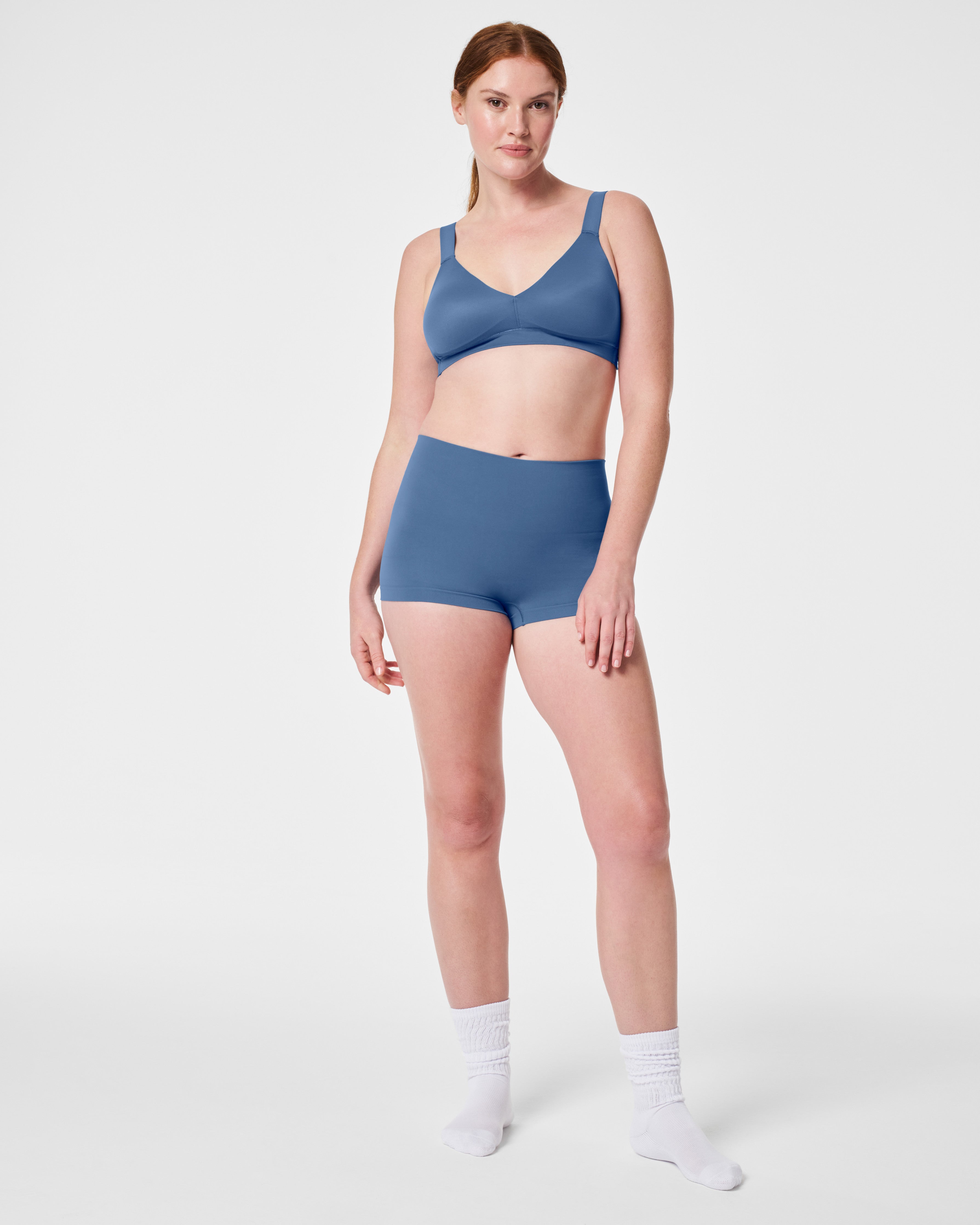 SPANX Smooth Comfort Lightly Lined Bralette - Wireless Support for Everyday Wear, Yoga & Lounge