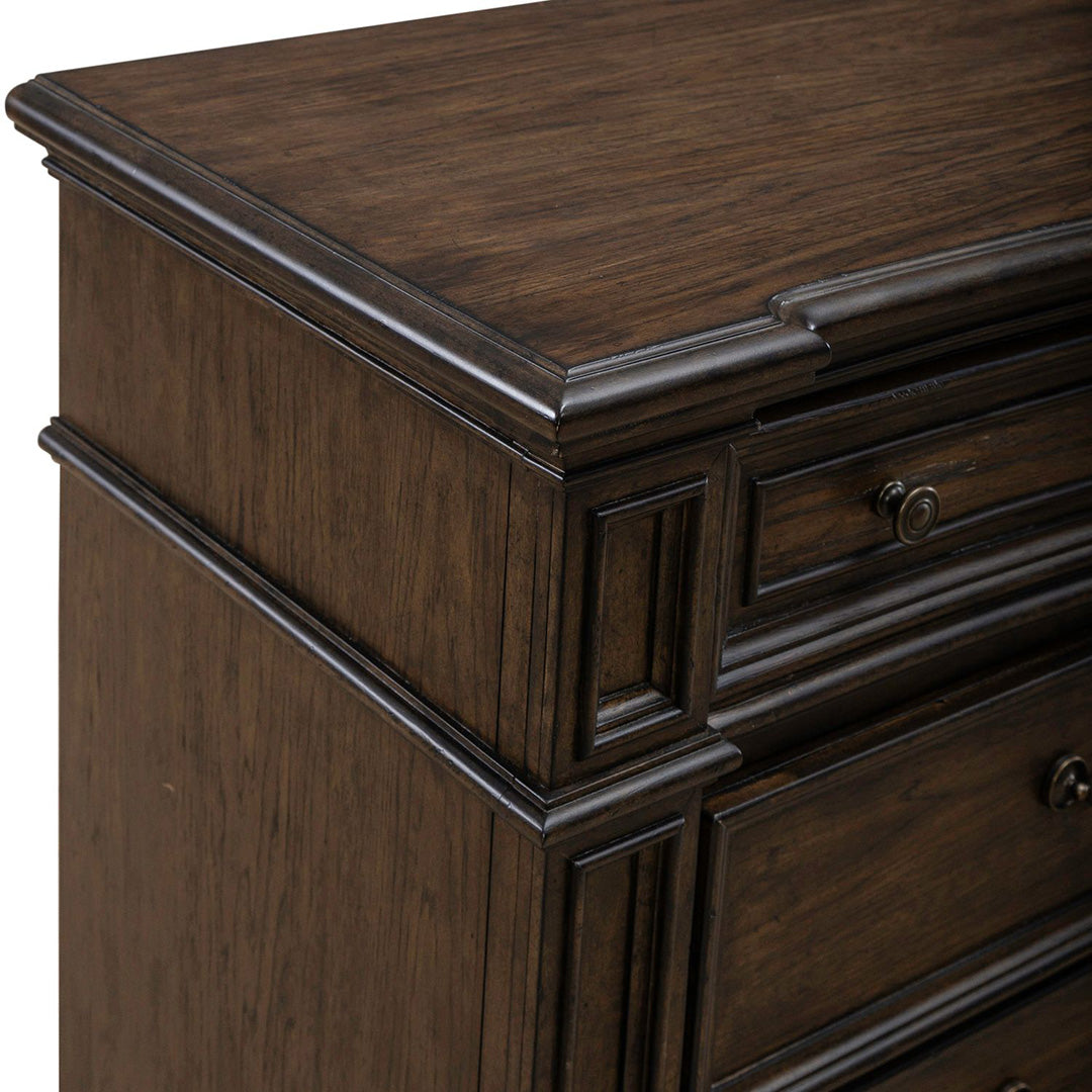 Provence Park Bedroom Furniture Set - Elegant French Country Style Bed Frame, Nightstand & Dresser for Cozy Home Decor | Perfect for Master Bedrooms, Guest Rooms & Vacation Homes