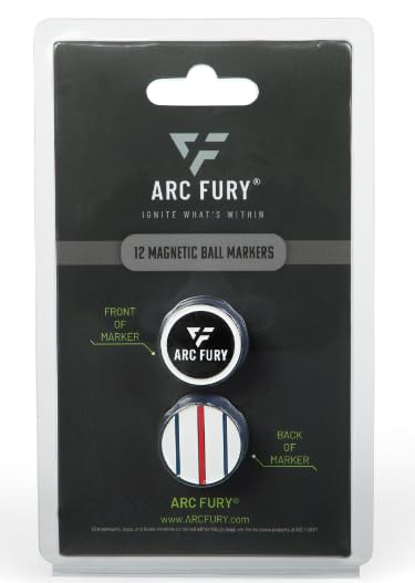 12-Pack Golf Ball Marker Set - Premium Golf Accessories for Men & Women - Unique Golf Gifts for Putting Green - Perfect for Tournaments, Practice & Golf Enthusiasts