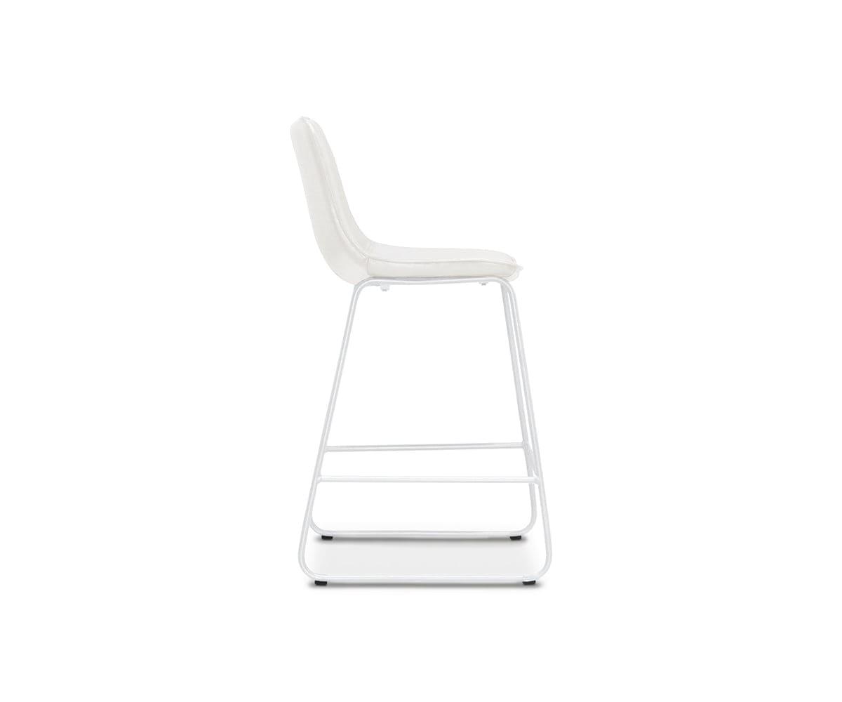 Modern Oken Counter Stool - Adjustable Height Bar Stool with Padded Seat for Kitchen Island, Breakfast Bar & Home Decor - Comfortable & Stylish Dining Chair for Indoor Use