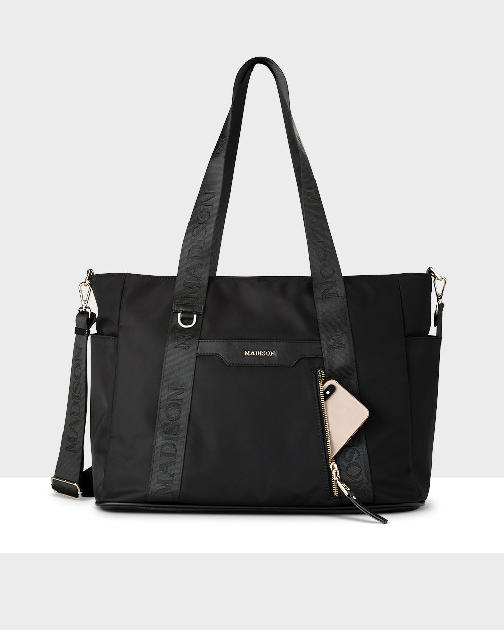 Anita Large Waterproof Nylon Diaper Bag with Detachable Changing Pad - Perfect for Travel, Daycare & On-the-Go Parents