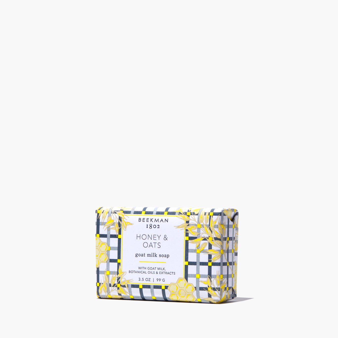 Organic Honey & Oats Goat Milk Soap - Palm Sized, Moisturizing & Exfoliating Bar for Sensitive Skin - Perfect for Dry Skin Care, Bath & Shower Gift Sets