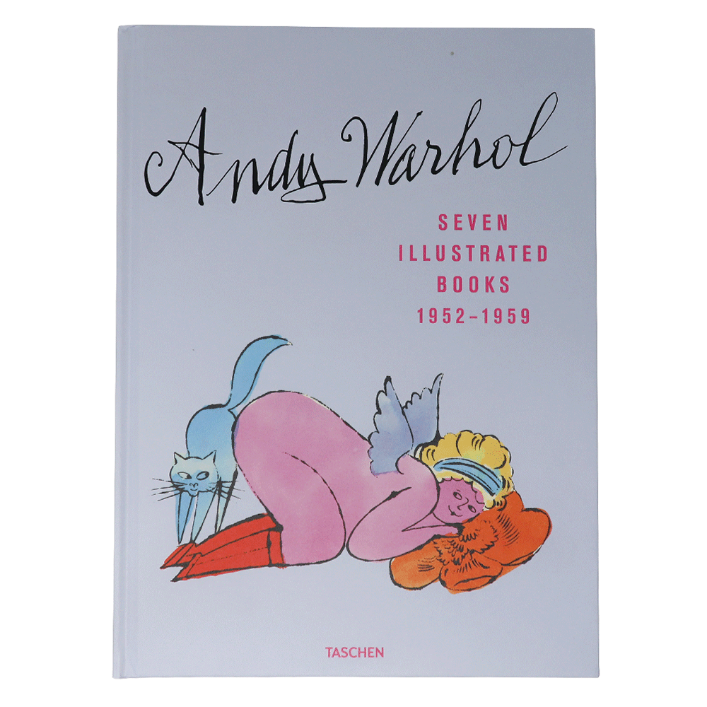 Andy Warhol Seven Illustrated Books 1952-1959 - 34cm Hardcover Art Collection | Pop Art Books for Home Decor, Coffee Table Display & Art Collector Gifts