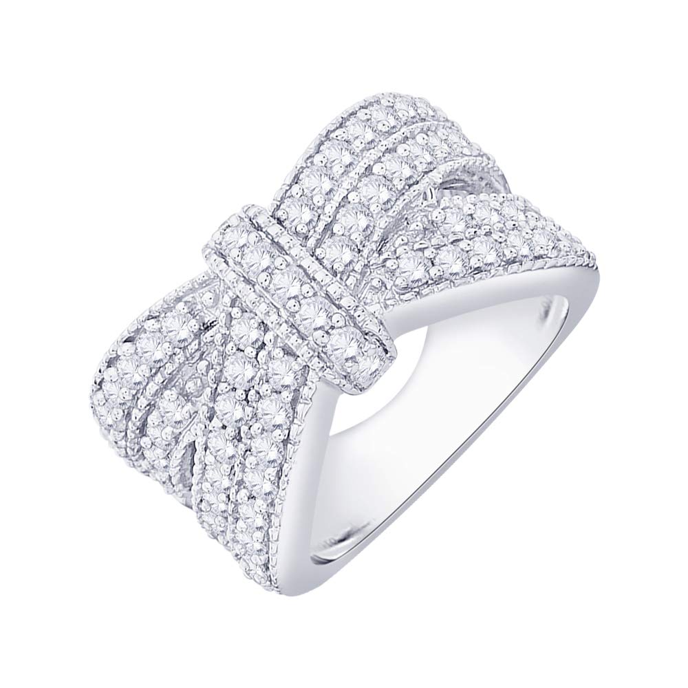14K Gold KATARINA Diamond Fashion Ring (1 1/4 cttw, I-J, I1) - Elegant Jewelry for Women, Perfect for Weddings, Anniversaries & Special Occasions