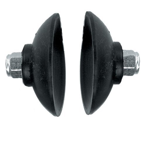 RC-DC-6 Replacement Rubber Cups, 6 Pairs - Durable Silicone Ear Tips for Noise Isolation - Perfect for Headphones, Earbuds & Hearing Protection in Work, Gym & Travel