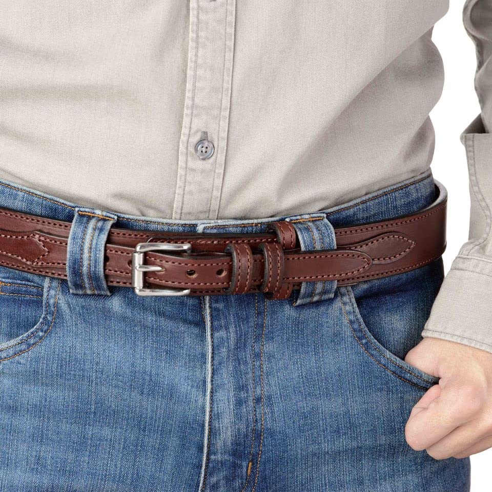 Premium Bullhide Leather Belt for Men - 1.50