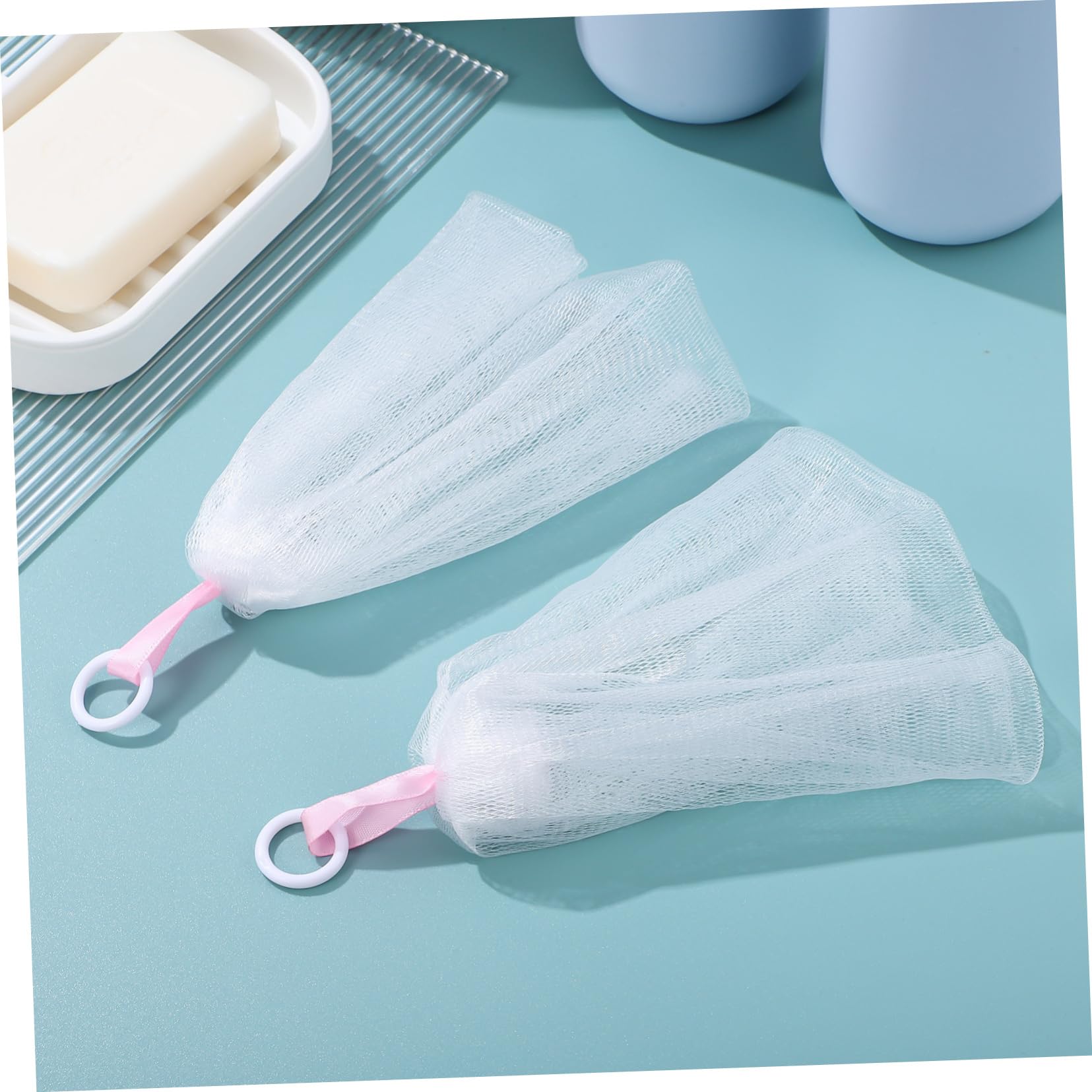 **Minkissy Face Wash Soap Pouch - Soap Storage & Foaming Soap Holder for Travel, Bathroom & Shower Organizer**