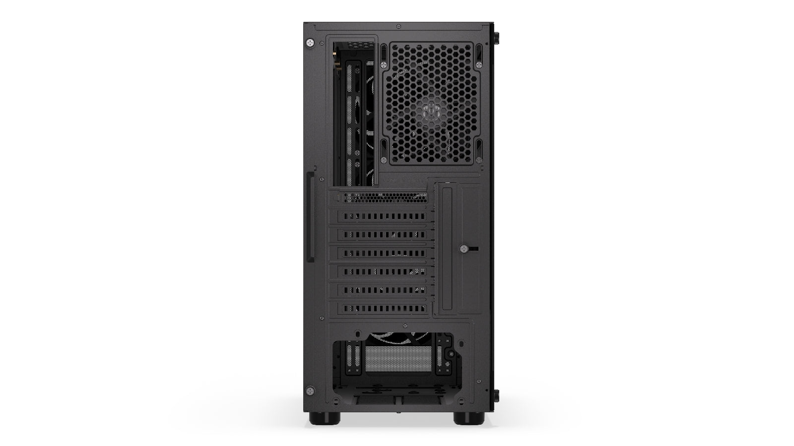 Endorfy Ventum 200 Air ATX Mid Tower PC Gaming Case - High Airflow, Tempered Glass Side Panel, RGB Lighting (EY2A002) - Perfect for Gaming Rigs & Workstation Builds
