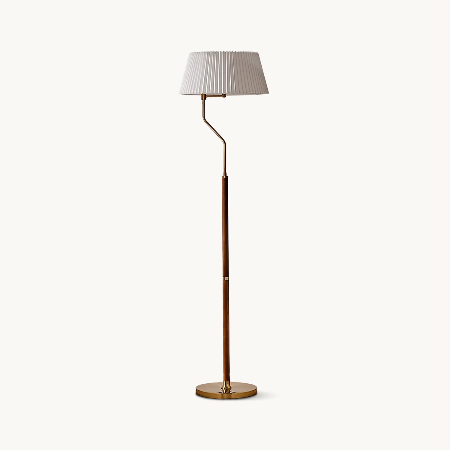 Bergboms Modern Floor Lamp with Adjustable Height - Bright LED Standing Light for Living Room, Bedroom & Office - Perfect for Reading, Working & Relaxing