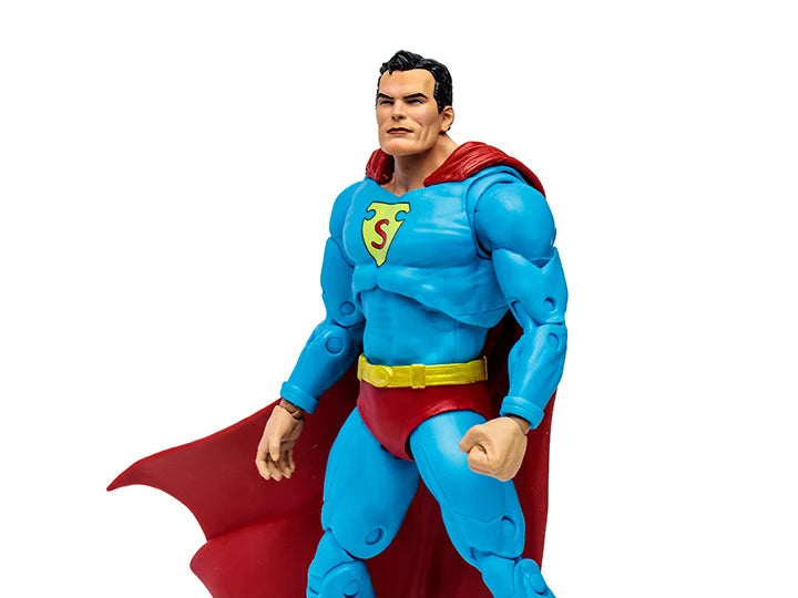 DC Multiverse Collector Edition Action Comics Superman Figure - Premium Collectible for Fans & Display - Perfect for Home Decor, Office Display, and Comic Book Collections