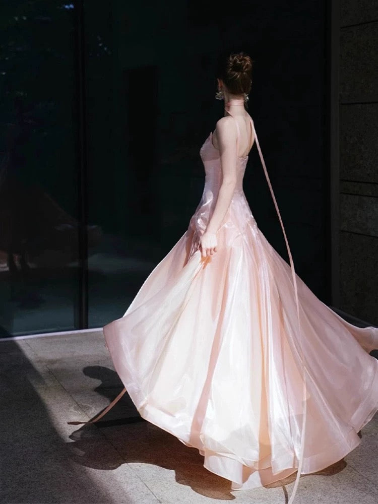 Elegant A-Line Pink Prom Dress for Women - Formal Evening Gown J6496 | Perfect for Homecoming, Prom Night, and Special Occasions
