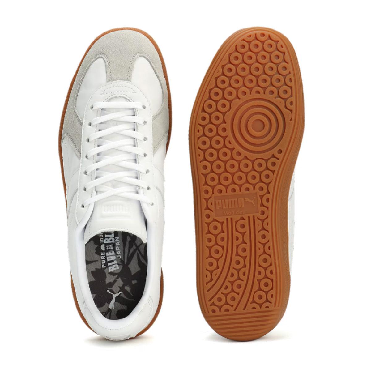 Blue Japan Army Trainer Sneakers by PUMA - White & Blue Casual Shoes for Men | Perfect for Running, Gym Workouts, and Streetwear Fashion