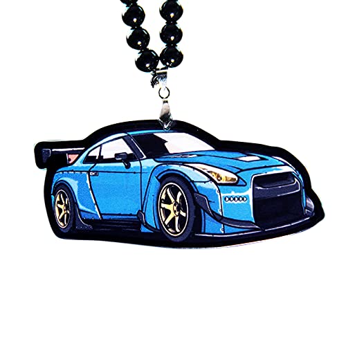 LYDP Custom Car Pendant - Personalized Graffiti Initial D Hanging Decor for Car Interior | Unique Auto Accessory for Anime Fans & Car Enthusiasts | Perfect Gift for Birthday, Christmas & Car Shows