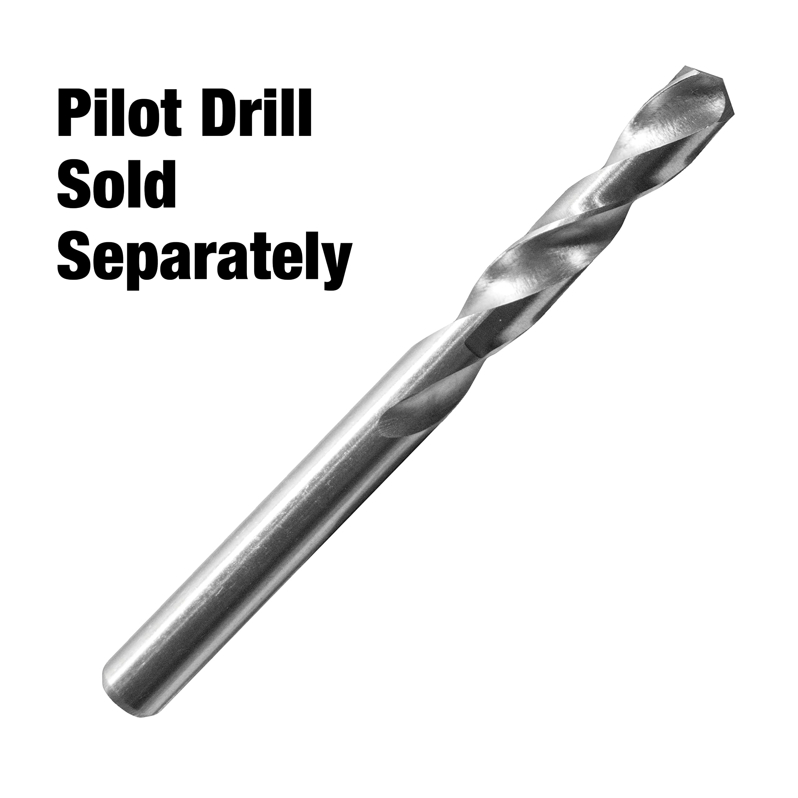 Century Drill & Tool 05846 Bi-Metal Arbor Attached Hole Saw, 2-7/8 Inch - Perfect for Wood, Metal & Plastic Cutting - Ideal for DIY Projects & Professional Construction Work